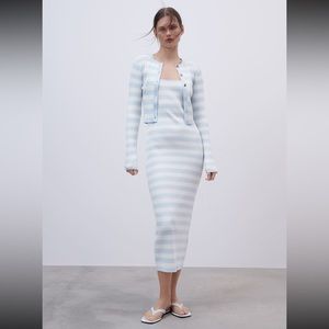 Zara Dress & Sweater Top